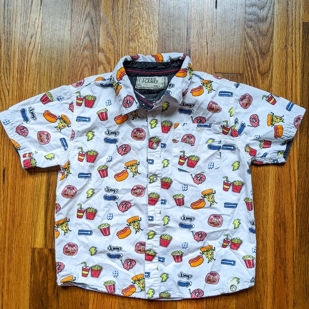 Boys button up shirt